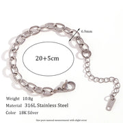 E.B.belle Gold Plated Chain Jewelry