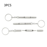 Viewring Stainless Steel Mini Keychain Screwdriver — Selected Pack