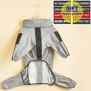 Reflective Waterproof Dog Rain Jumpsuit
