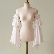 Detachable Chiffon Flare Sleeves