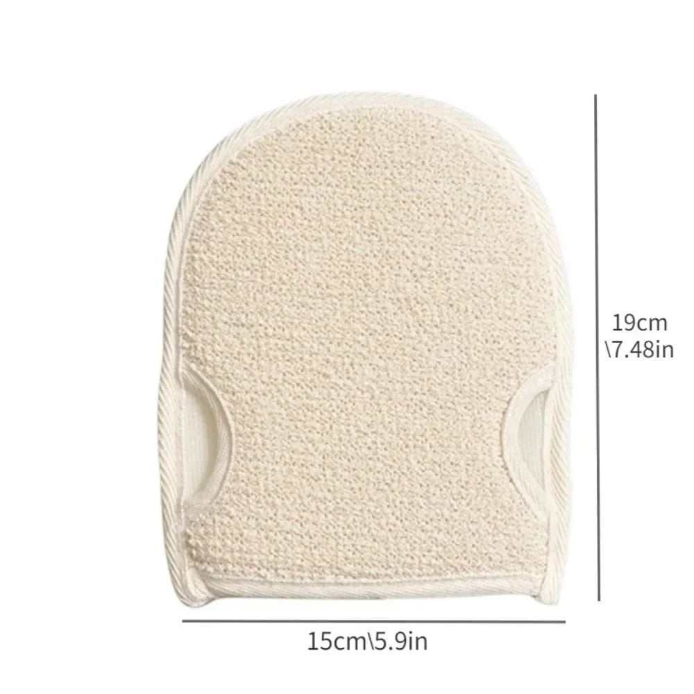 Dual-Texture Loofah Exfoliating Glove