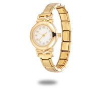 New Vintage Men Women's High Quality Oval Shape Stainless Steel Watch Bracelet Fit 9mm DIY Italian Charm Bangle Jewelry Gifts