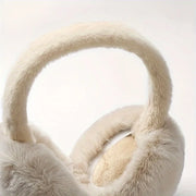 Women's Foldable Polyester Winter Earmuffs — 1 Pair