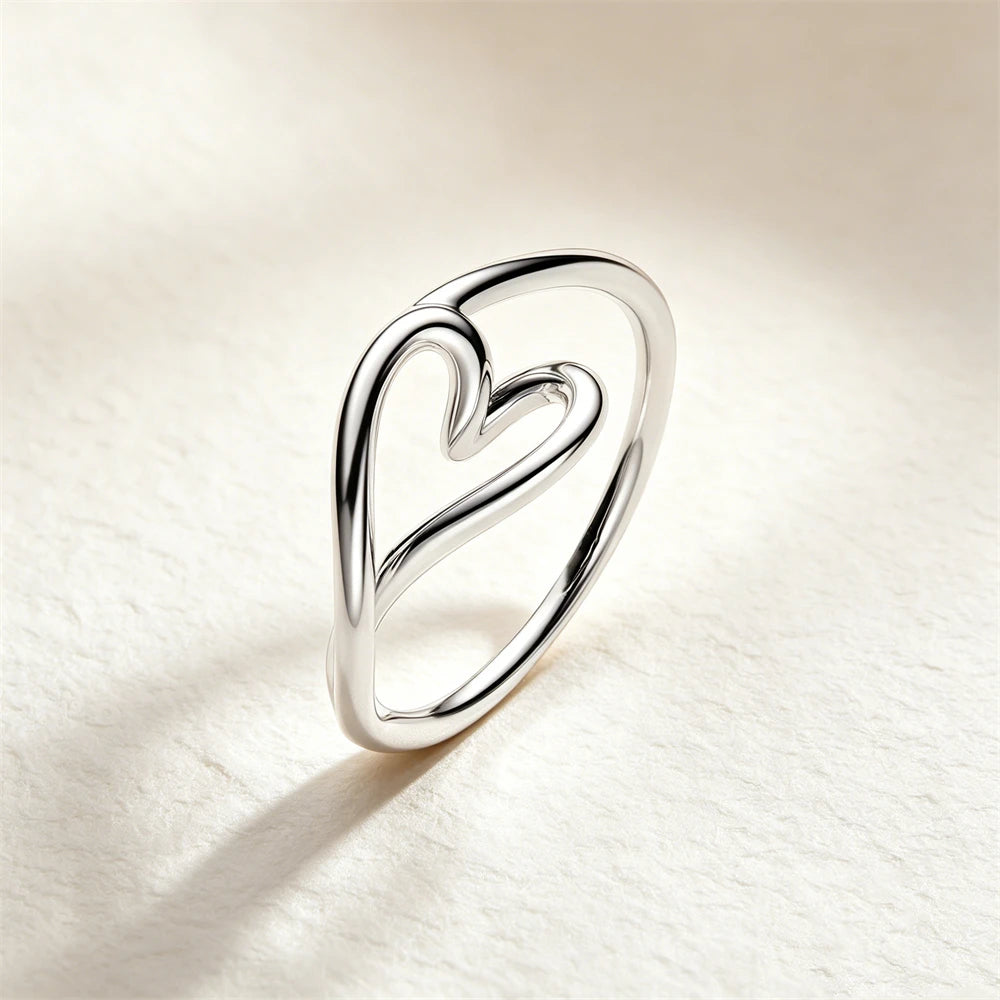 2026 New 925 Silver Sun Star Moon Bow Ring, Size 6 7 8 9, Suitable for European Women's Original Charm High Jewelry Gifts