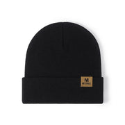 Unisex Knit Cuffed Winter Beanie — 54–60 cm