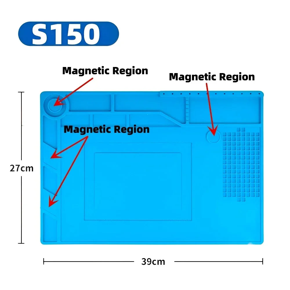 Silicone Electronics Repair Work Mat — Model and Size Options