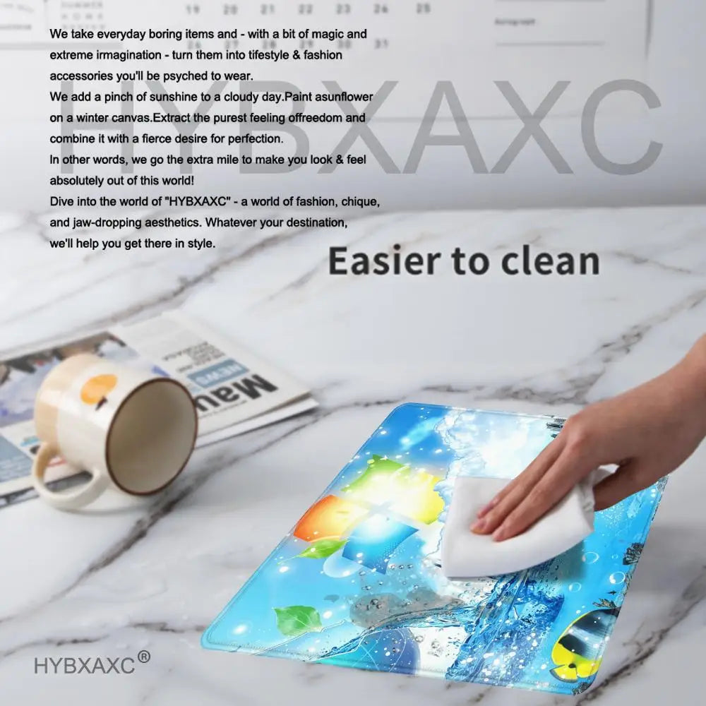 1pc Cute-Frutiger Aero Arts Small XS Mouse Pad Keyboard Pad Laptop Cushion Non-slip Table Mat Desk Pad For Home Office HYBXAXC
