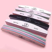 Abrasive Nail File Set — 5 Pieces, Selected Shape and Grit