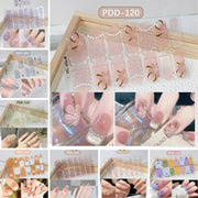 Semi-Cured Gel Nail Polish Strips, 14-Pc