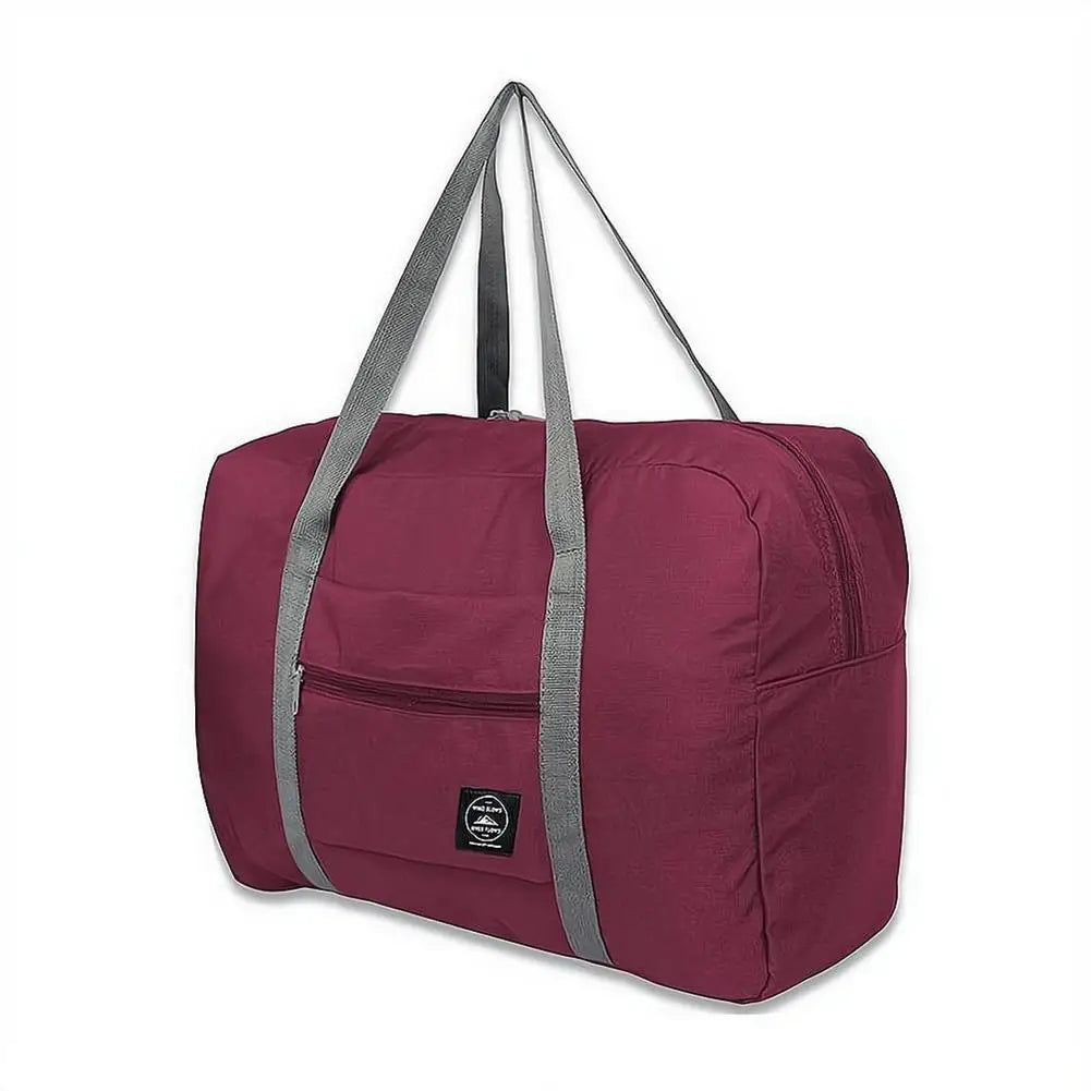 Foldable Polyester Oxford Travel Duffel Bag — 48 × 32 × 16 cm, Selected Pack