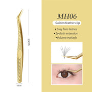 GLAMLASH ESD ST SA Series Anti-static Eyelash Extension Tweezer Curved Lash Tweezer Straight Tip Tweezer Makeup Tool
