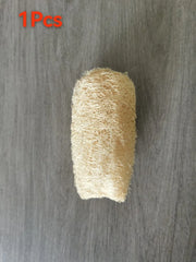 Natural Loofah Scrubber 1/2Pcs Body Exfoliating Brush Spa Bathing Tool MultiPurpose Cleaner for Bathroom Kitchen Daily Cleansing