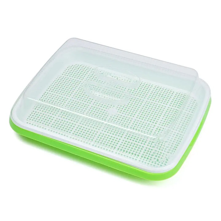 Plastic Seed Sprouter Tray — Covered, Uncovered or 20-Paper Refill