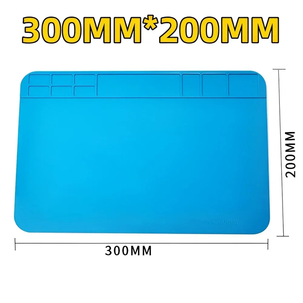 Silicone Electronics Repair Work Mat — Model and Size Options