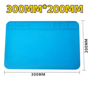 Silicone Electronics Repair Work Mat — Model and Size Options