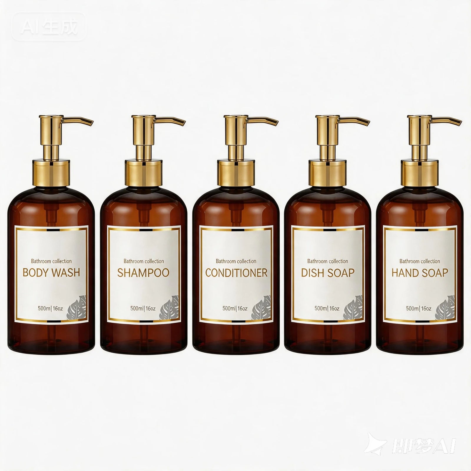 Refillable 500ml Soap & Lotion Dispenser