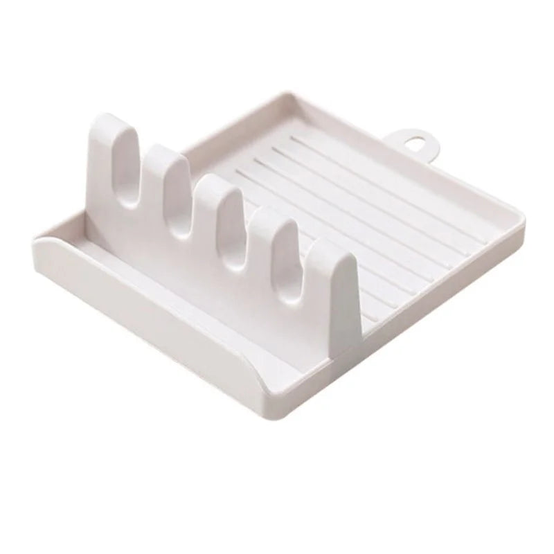 Plastic Spoon and Pot-Lid Rest — Selected Color, 1 Piece