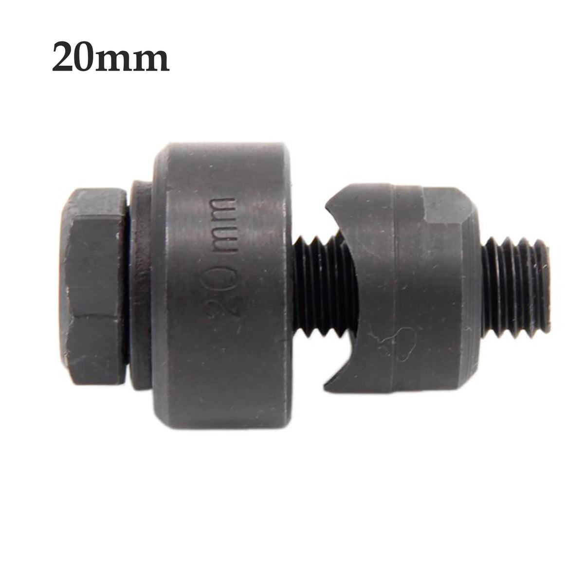Hole Punch Knockout Die and Punch Set Hole-Cutting Hole Free of Burrs Homebrew Kettle/Keg Tool Works for Stainless Alu Plastic