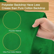 Video Shooting Green White Black Smooth Backdrop Cloth Chromakey Photography Background Screen