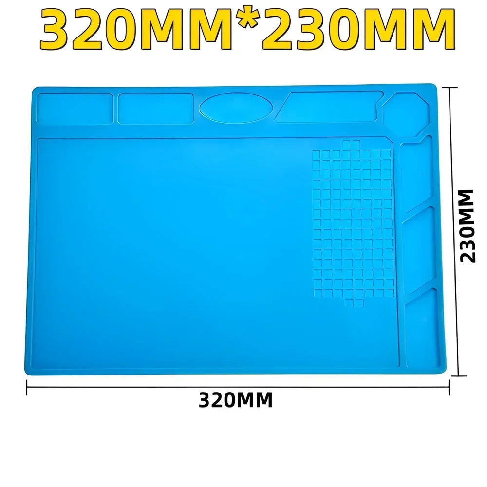 Silicone Electronics Repair Work Mat — Model and Size Options