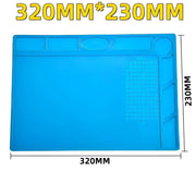 Silicone Electronics Repair Work Mat — Model and Size Options