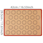 Silicone Pastry Preparation Mat — 1 Piece, Selected Size