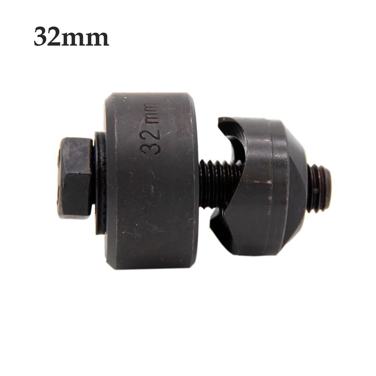 Hole Punch Knockout Die and Punch Set Hole-Cutting Hole Free of Burrs Homebrew Kettle/Keg Tool Works for Stainless Alu Plastic