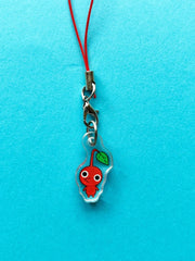 Tiny Pikmin Phone Charm Keychains  Funny Cute 1in Acrylic Keychains Phone Charm  Double Sided