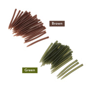 30/50/100pcs 54mm Anti Tangle Rubber Sleeves Connect with Fishing Hook Carp Coarse Fishing Tackles Outdoor Fishing Accessories
