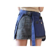 Cotton Canvas Waist Utility Apron with 9 Pockets — 1 Piece, Selected Color