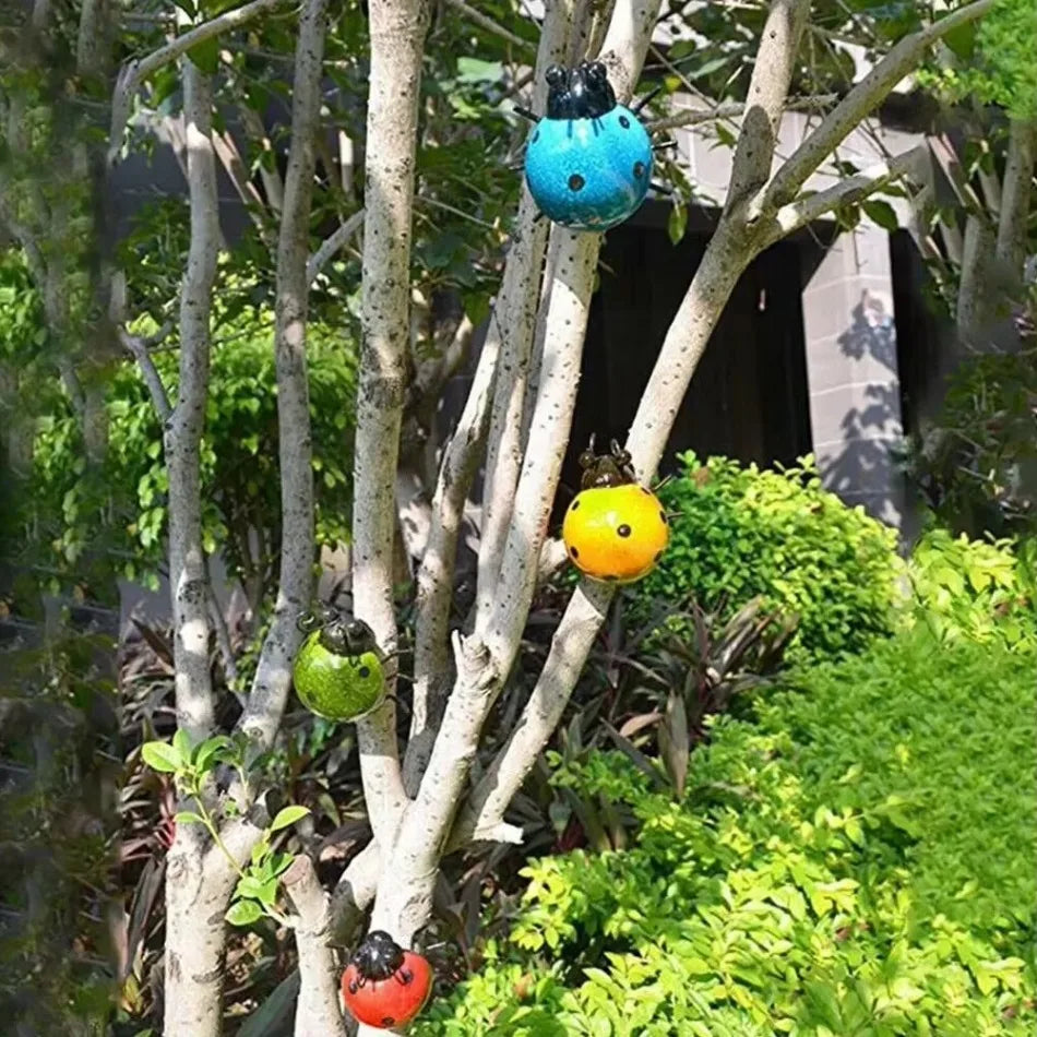 Colorful Ladybug Hanging Ornament — 1 Piece, Selected Color