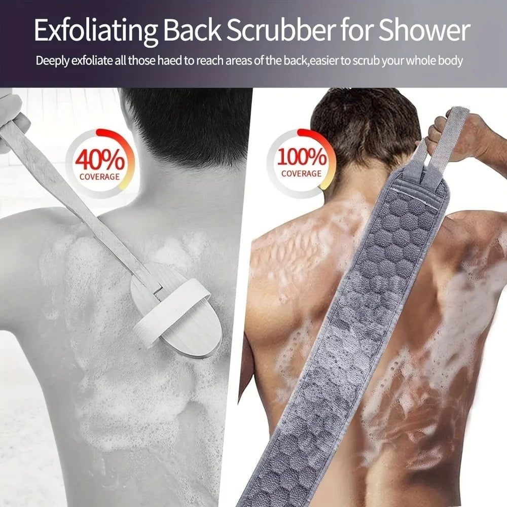 3-Piece Exfoliating Body Scrubber Set