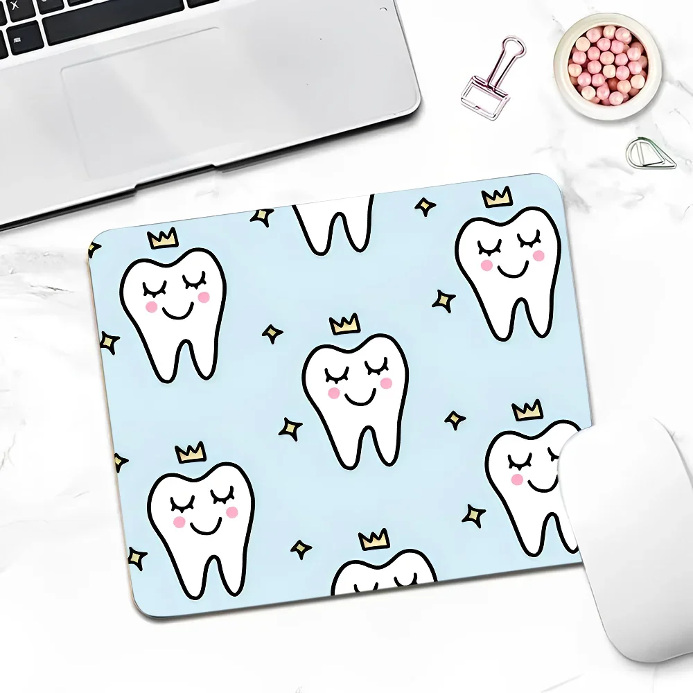 Dentist Dental DIY Desktop, Cute Mouse Pad, Extended Game Accessories, Writing Pad Writing Table Pad Kawaii Desk Mat