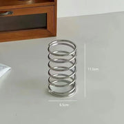 Toothbrush Stainless Steel Holder Metal Bathroom Accessories Tool for Toothpaste Makeup Brush Storage Rack Home Decoration