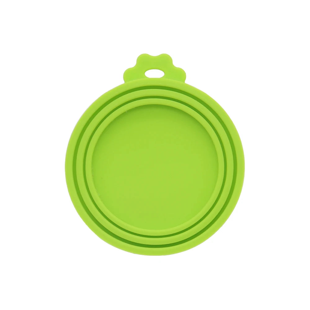 Reusable Pet-Food Can Covers — Selected Color, 1 or 4 Pieces