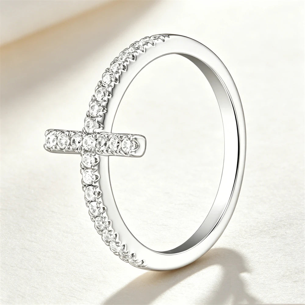 2026 New 925 Silver Sun Star Moon Bow Ring, Size 6 7 8 9, Suitable for European Women's Original Charm High Jewelry Gifts