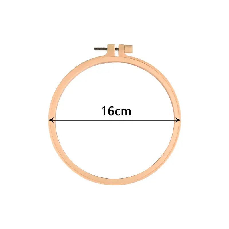Plastic Embroidery Hoop — 7.3–27 cm, 1 Piece