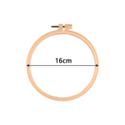 Plastic Embroidery Hoop — 7.3–27 cm, 1 Piece
