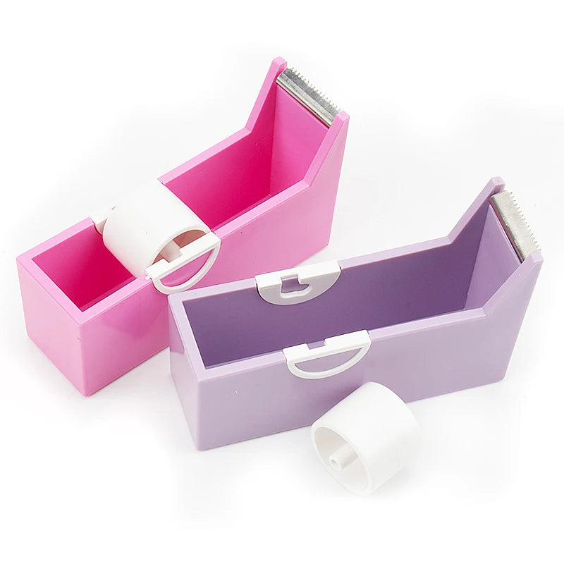 Eyelash Extension Tape Cutter Lash Adhesive Tape Split Tools Lifting Eyelashes Plastic Rotating Tape Cutting Device Makeup Tool