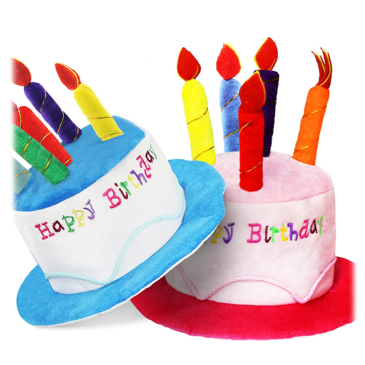 Birthday Cake Candle Party Hat — Selected Style