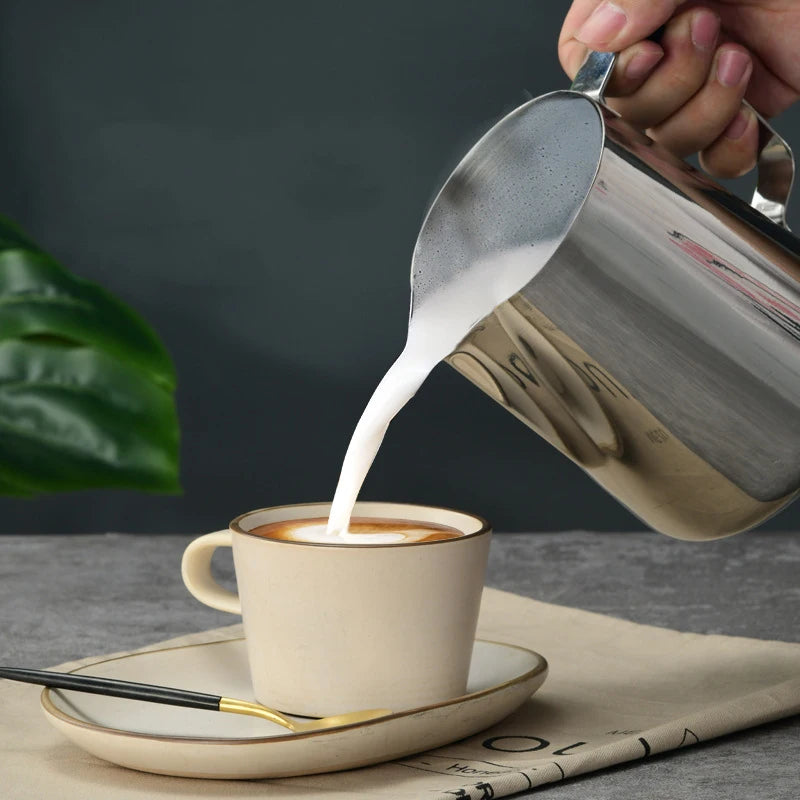 Stainless Steel Milk Frothing Pitcher
