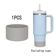 Silicone Tumbler Base Covers — 7.5 cm Fit, Selected 1- or 2-Piece Pack