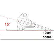 Plastic Knife-Sharpening Angle Guide — 100 mm, 1 Piece
