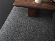 Dark Gray Felt Desk Mat — 100 × 50 cm, Non-Slip Backing