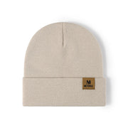 Unisex Knit Cuffed Winter Beanie — 54–60 cm