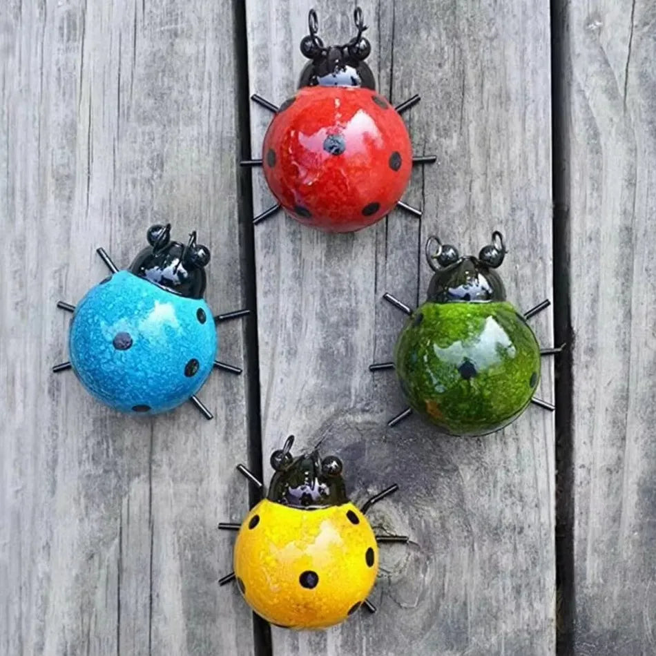 Colorful Ladybug Hanging Ornament — 1 Piece, Selected Color