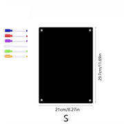 Magnetic Acrylic Refrigerator Planner
