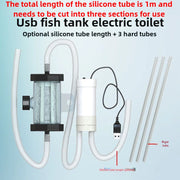 Electric Aquarium Cleaner, 5V Fish Tank Gravel Vacuum Sand Washer & Water Changer Pump, Multi-Function Siphon for Fish Waste