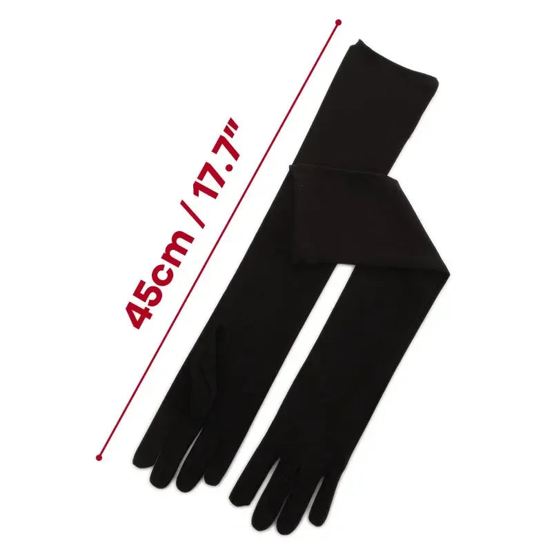 Green Screen Gloves 45cm 17" Chromakey Filming CG Movie Floating Effect Youtube Tiktok Video Accessorires Animation Stage Props