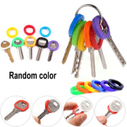 Mixed-Color Plastic Key Covers — Selected Shape, 10, 24 or 32 Pieces